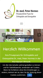 Mobile Screenshot of dr-hormes.de